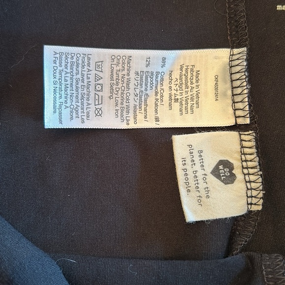 Women’s Madewell Black Leggings -Size Medium - Picture 6 of 10